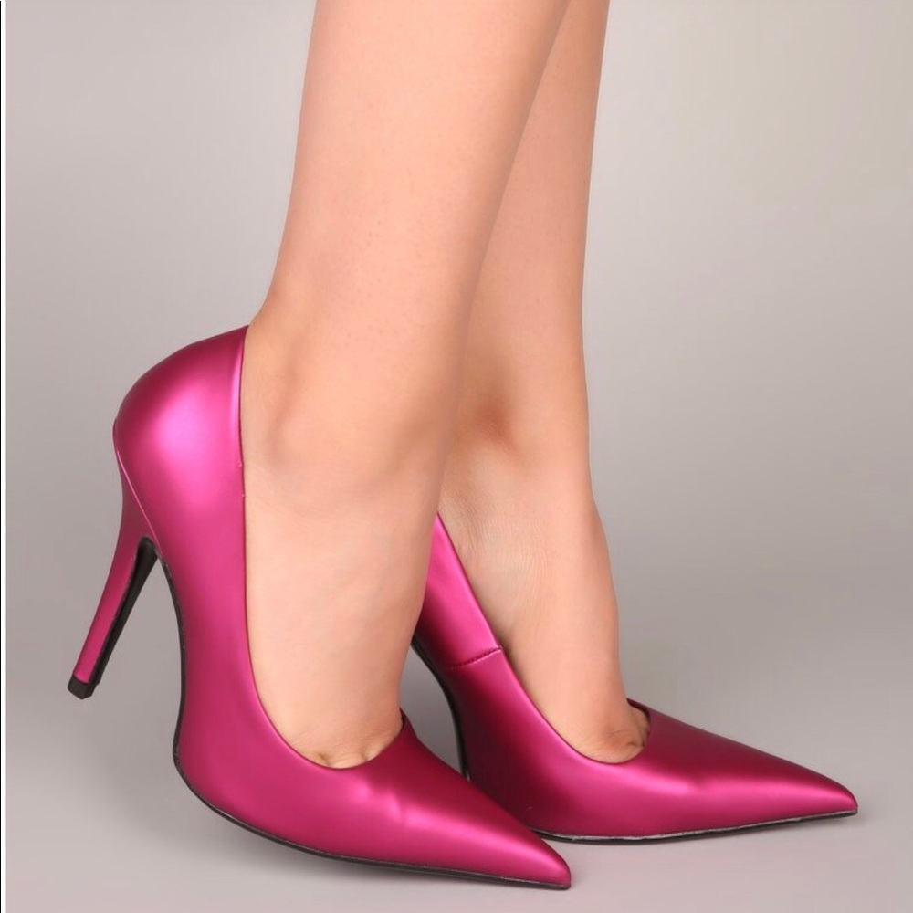 Pink heels